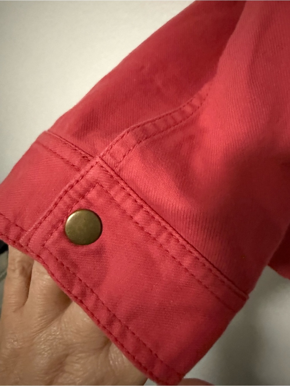 Talbots Women's Raspberry Pink Utility Jacket - Picture 6 of 15